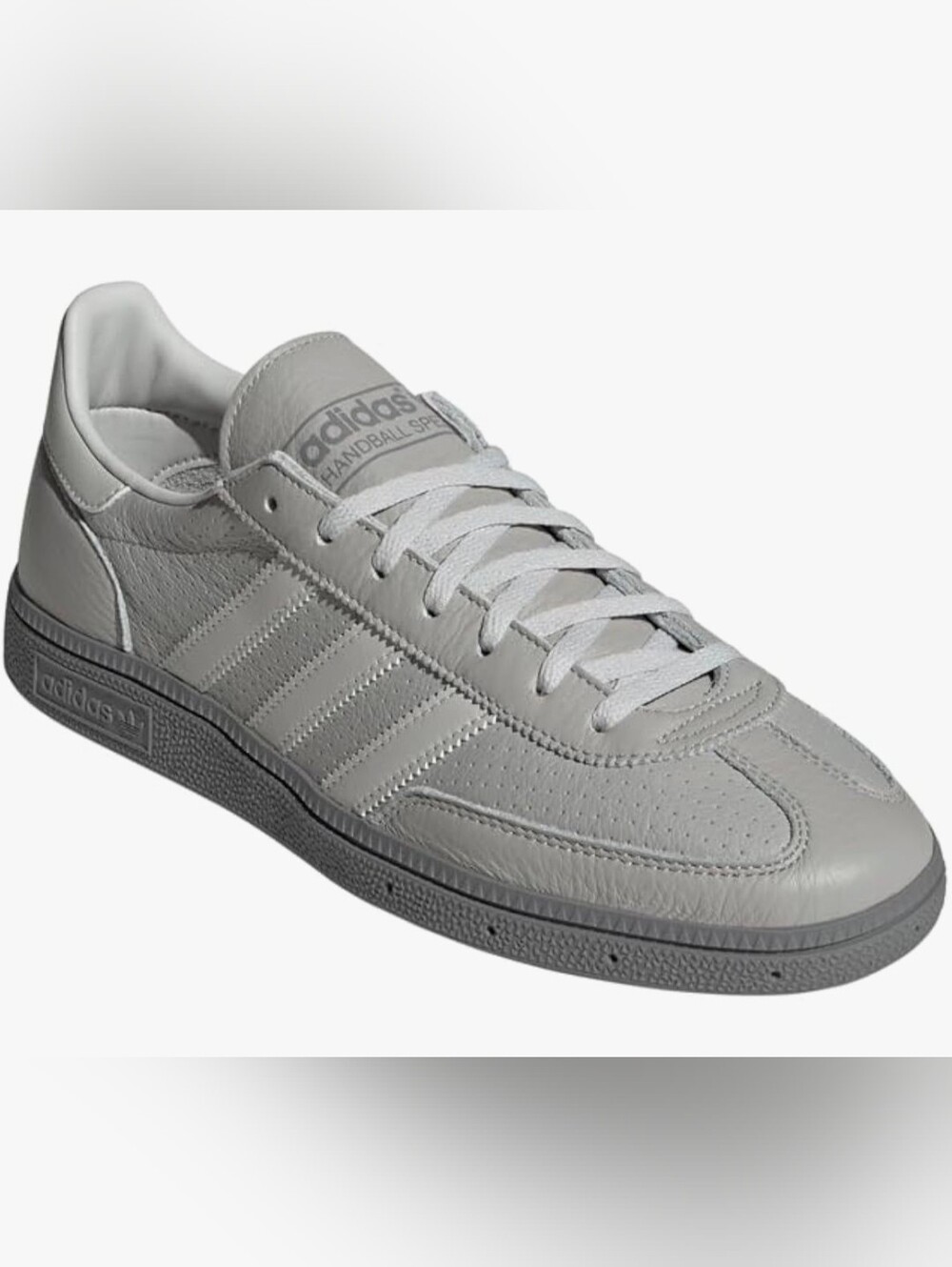 adidas Handball Spezial Casual Leather Sneaker in Light Gray
